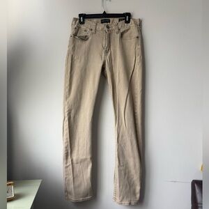 Lot of 2  Bullhead Jeans in Khaki and Gray Slim Fit  30/32